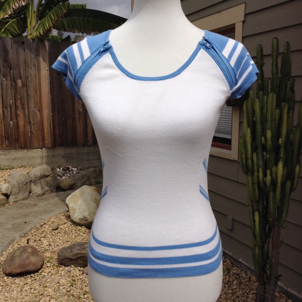 Armani Exchange Zipper Top